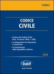 Codice civile 2012 edito da Buffetti