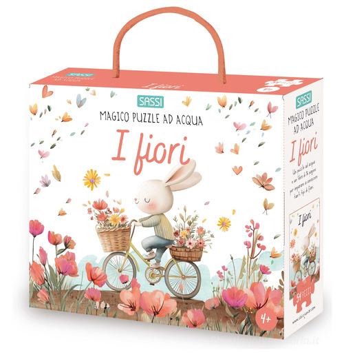 I fiori. Magico puzzle ad acqua. Ediz. illustrata. Con puzzle di Matteo Gaule, Maria Sara Mabilia edito da Sassi