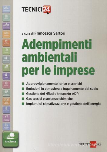 Adempimenti ambientali per le imprese edito da Il Sole 24 Ore