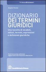 Dizionario dei termini giuridici di Angelo Favata edito da La Tribuna