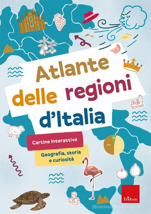 Atlante delle regioni d'Italia edito da Erickson