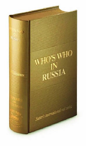 Who's who in Russia 2008 edition edito da Who's Who in Italy