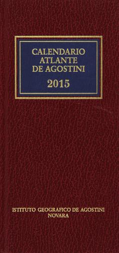 Calendario atlante 2015 edito da De Agostini