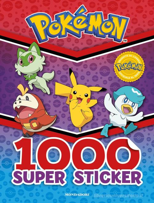 Pokémon. 1000 super sticker edito da Mondadori