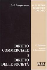 Diritto commerciale vol.2 di Gian Franco Campobasso edito da Utet Giuridica
