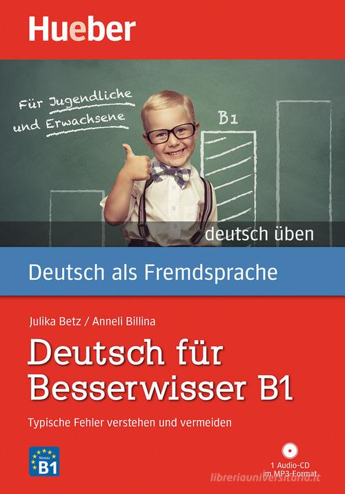 9783190274994 Deutsch "uben. Deutsch f"ur Besserwisser. Typische... Con CD-Audio
