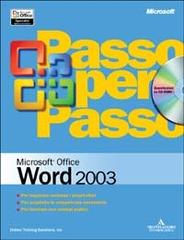 Microsoft Word 2003 passo per passo. Con CD-ROM edito da Mondadori Informatica