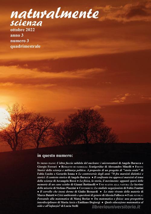 Naturalmente scienza (2022) vol.3 edito da Edizioni ETS
