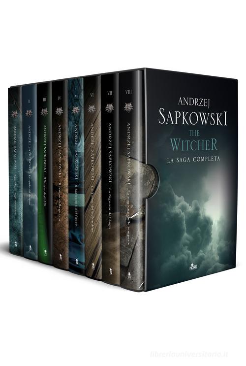 The Witcher. La serie completa. Con l'esclusiva mappa del Continente in formato poster di Andrzej Sapkowski edito da Nord