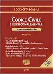 Codice civile e leggi complementari edito da Maggioli Editore