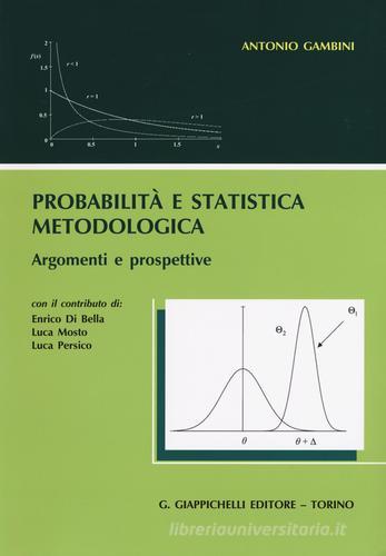 Probabilità e statistica metodologica. Argomenti e prospettive di Antonio Gambini edito da Giappichelli