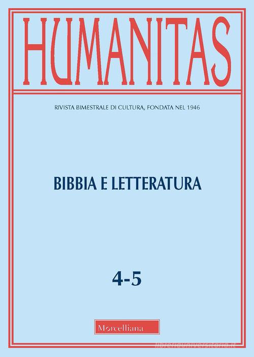 Humanitas (2021) vol.4-5 edito da Morcelliana