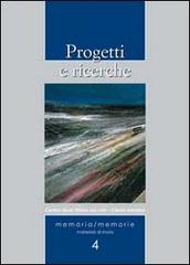 Progetti e ricerche edito da Cierre Edizioni