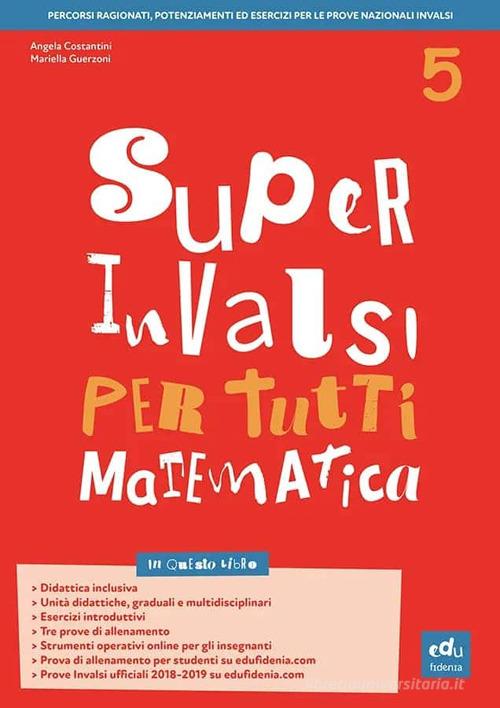 Prova invalsi on line 2018-2019, matematica, quinta elementare