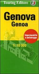 Genova-Genoa 1:10.000. Ediz. italiana e inglese edito da Touring