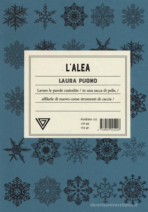 L'alea di Laura Pugno edito da Perrone