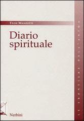 Diario spirituale di Tilde Manzotti edito da Nerbini