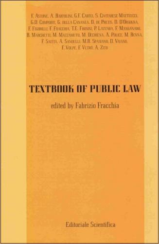 Textbook of public law edito da Editoriale Scientifica