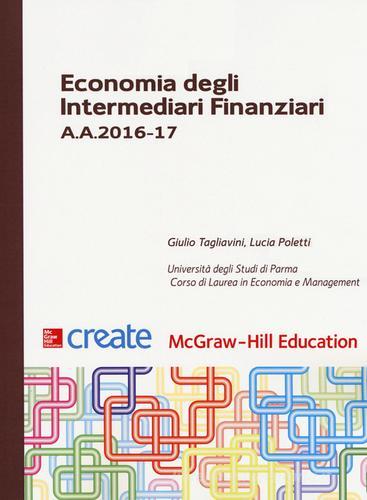 Economia degli intermediari finanziari A. A. 2016-17 edito da McGraw-Hill Education