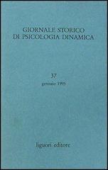 Giornale storico di psicologia dinamica vol.37 edito da Liguori