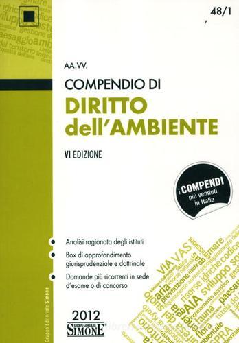 Compendio di diritto dell'ambiente edito da Edizioni Giuridiche Simone