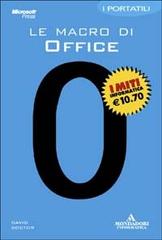 Le macro di Office. I portatili di David Boctor edito da Mondadori Informatica