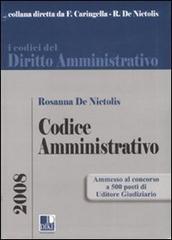 Codice amministrativo di Rosanna De Nictolis edito da Dike Giuridica