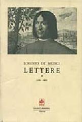 Lettere vol.6 di Lorenzo de' Medici edito da Giunti Editore