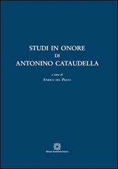 Studi in onore di Antonino Cataudella edito da Edizioni Scientifiche Italiane