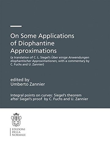 On some applications of diaphantine approximations edito da Scuola Normale Superiore