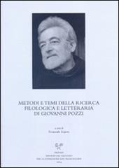 Metodi e temi della ricerca filologica e letteraria di Giovanni Pozzi edito da Sismel