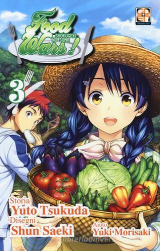 Food wars! vol.3 di Yuto Tsukuda, Shun Saeki, Yuki Morisaki edito da Goen