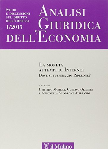 Analisi giuridica dell'economia (2015) vol.1 edito da Il Mulino