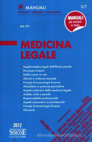 Medicina legale edito da Edizioni Giuridiche Simone