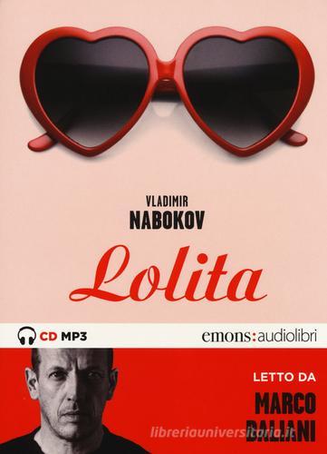 Lolita letto da Marco Baliani. Audiolibro. CD Audio formato MP3 di Vladimir Nabokov edito da Emons Edizioni