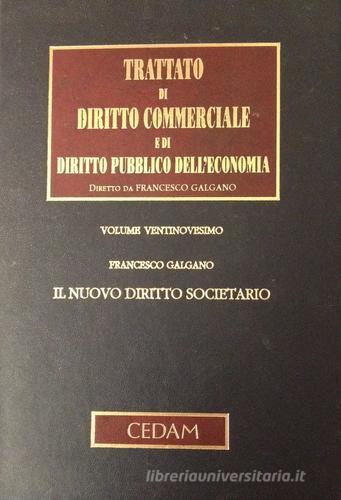 Trattato di diritto commerciale e di diritto pubblico dell'economia vol.29 di Francesco Galgano edito da CEDAM