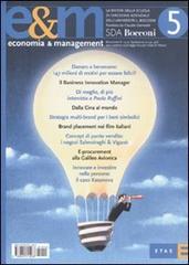 Economia & management vol.5 edito da Etas