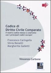 Codice di Diritto Civile Comparato di Francesco Caringella, Silvia Benedetti, Margherita Galletti edito da Dike Giuridica