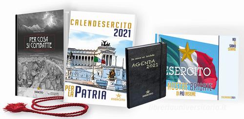 CalendEsercito 2021. Per la patria-Per cosa si combatte. Pacchetto platinum. Con Calendario. Con Agenda o diario di Federica Dal Forno edito da Gemmagraf