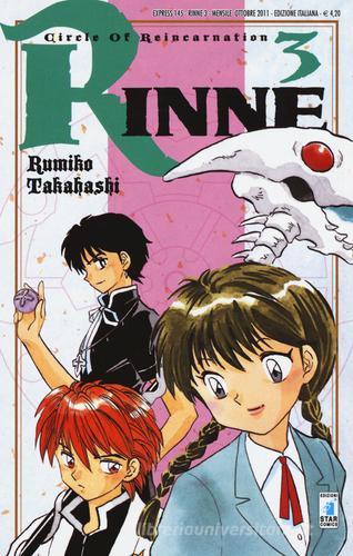 Rinne vol.3 di Rumiko Takahashi edito da Star Comics