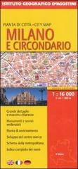 Milano e circondario 1:16.000 edito da De Agostini