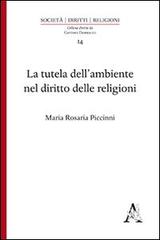 La tutela dell'ambiente nel diritto delle religioni di M. Rosaria Piccinni edito da Aracne