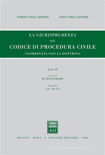 Rassegna di giurisprudenza del Codice di procedura civile vol.2.4 edito da Giuffrè