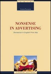 Nonsense in advertising. «Deviascion» in english print ads di Cristina Pennarola edito da Liguori