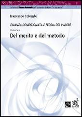 Del merito e del metodo di Francesco Colombi edito da Aracne