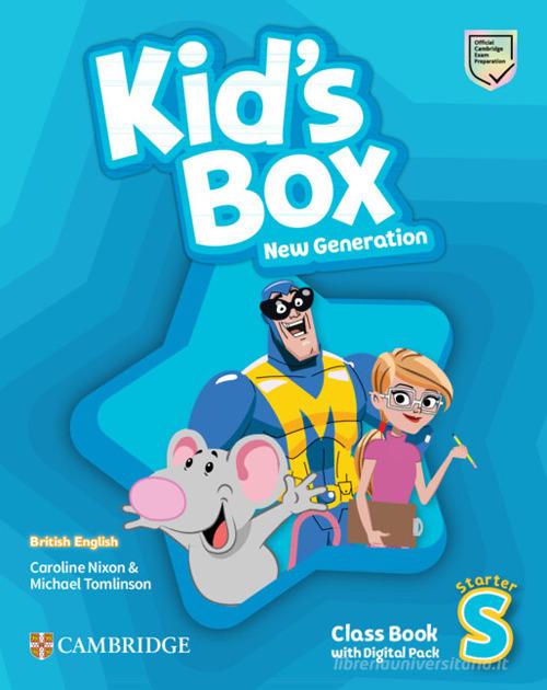 Kid's box. New generation. Starter. Class book. Per le Scuole elementari. Con espansione online di Caroline Nixon, Michael Tomlinson edito da Cambridge