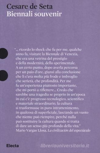 Biennali souvenir. Ediz. illustrata di Cesare De Seta edito da Electa
