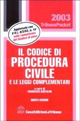 Il codice di procedura civile e le leggi complementari edito da La Tribuna