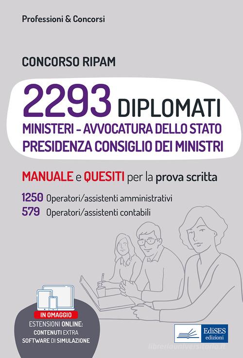 Concorso RIPAM. 2293 Diplomati. 1250 Operatori/assistenti ...