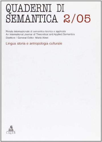 Quaderni di semantica (2005) vol.2 edito da CLUEB